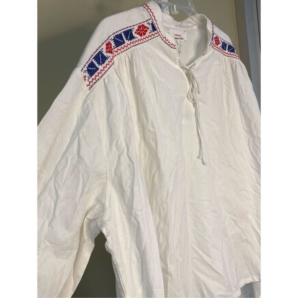 Xirena NWT Lyric Top in White Canvas Size L - Picture 8 of 10